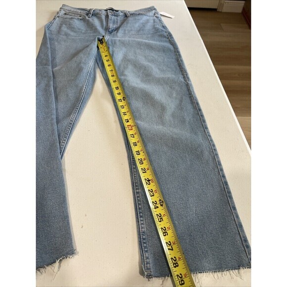 NWT MSRP $79 Calvin Klein Vintage Stright Light Blue Jeans Choose Size 12 - Picture 7 of 12